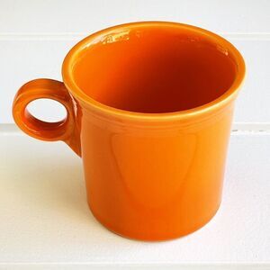 Fiesta Fiestaware Retired Tangerine Ring Handle Mug
